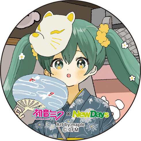 『初音ミク×NewDays』缶バッジ【BOX】