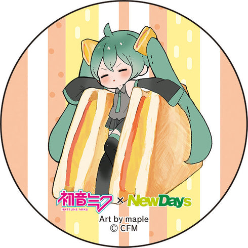 『初音ミク×NewDays』缶バッジ【BOX】