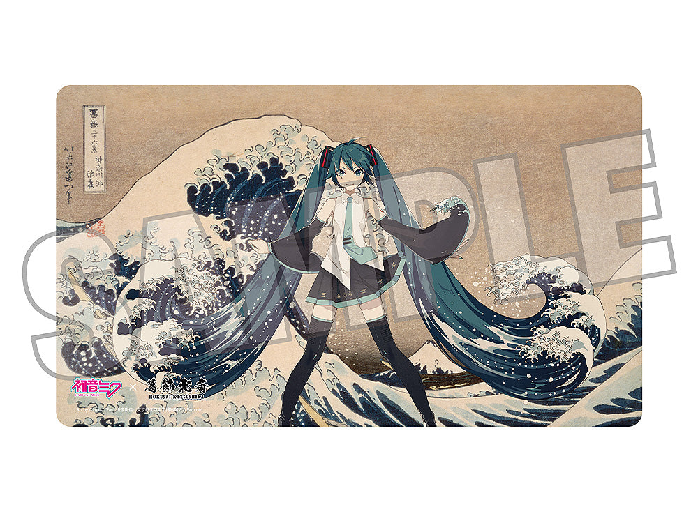 葛飾北斎×初音ミク』iXima デスクマット 神奈川沖波裏【202607再販