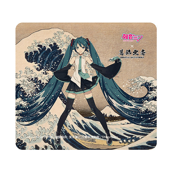 『葛飾北斎×初音ミク』iXima マウスパッド 神奈川沖波裏【202607再販】