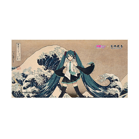 『葛飾北斎×初音ミク』iXima バスタオル 神奈川沖波裏【202607再販】