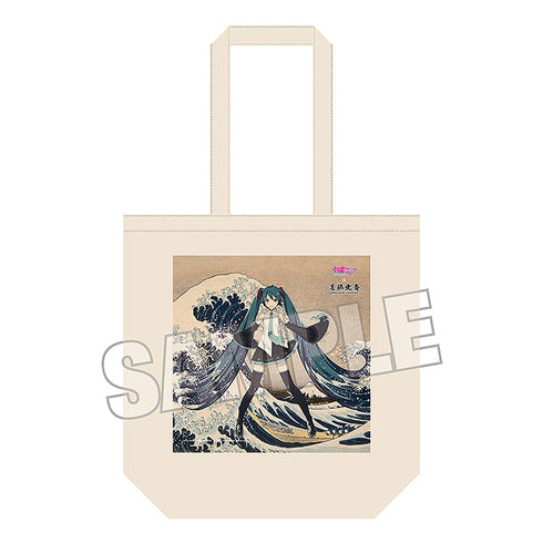 『葛飾北斎×初音ミク』iXima トートバッグ 神奈川沖波裏【202607再販】