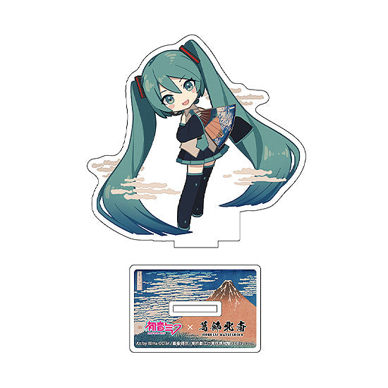 『葛飾北斎×初音ミク』iXima ダイカットアクリルスタンド 凱風快晴 ミニキャラ【202607再販】