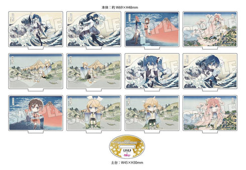 『葛飾北斎×初音ミク』Rella アクリルスタンド【BOX】