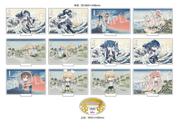 『葛飾北斎×初音ミク』Rella アクリルスタンド【BOX】