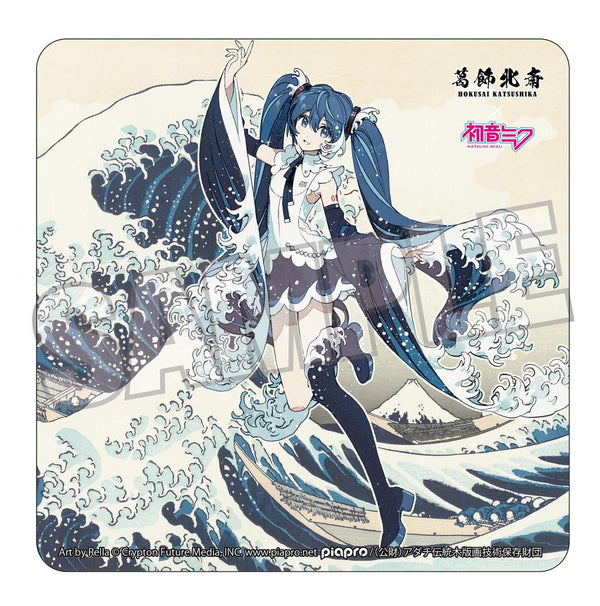 『葛飾北斎×初音ミク』Rella カーマグネット 初音ミク 神奈川沖浪裏