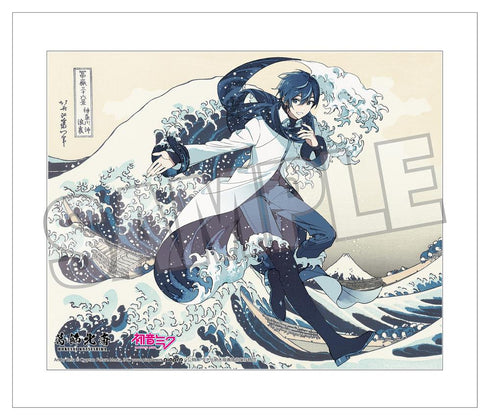 『葛飾北斎×初音ミク』Rella キャンバスアート KAITO 神奈川沖浪裏