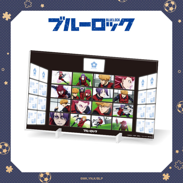 『ブルーロック』モニター風アクリルパネル【D】奪敵決戦 千切豹馬・國神錬介・御影玲王ver.