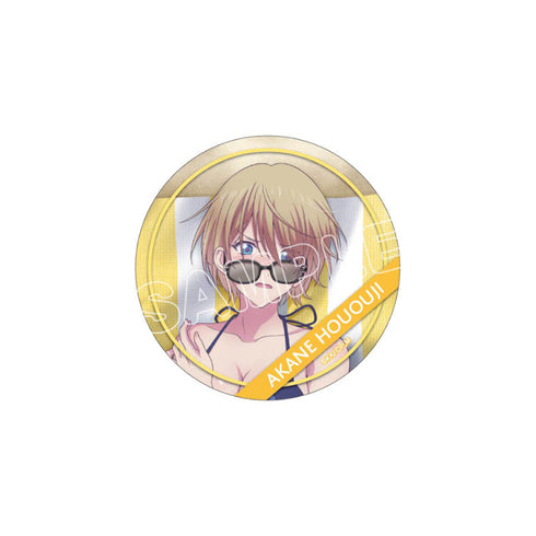 『女神のカフェテラス』描き下ろし缶バッジ 鳳凰時紅葉(水着)【202405再販】