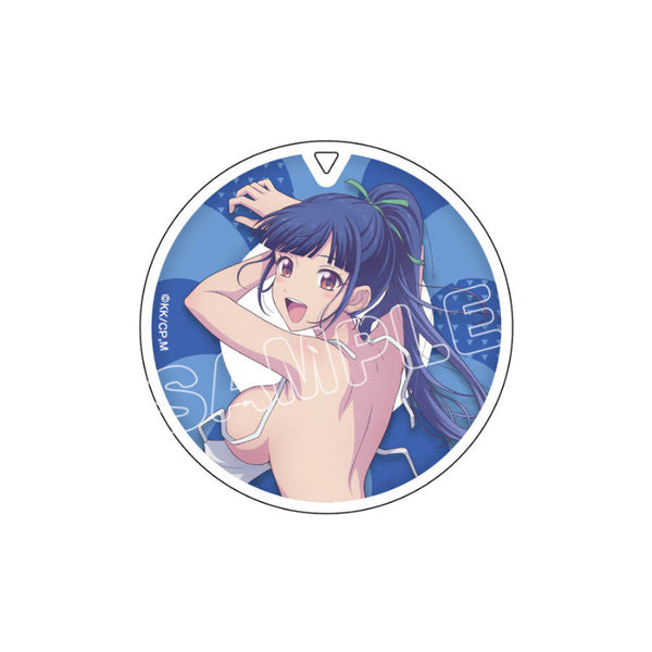 『女神のカフェテラス』描き下ろしアクリルキーホルダー/鶴河秋水(水着)【202405再販】