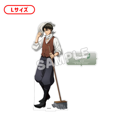 『進撃の巨人』10 Years Journey/描き下ろしアクリルフィギュアL リヴァイ(過去)