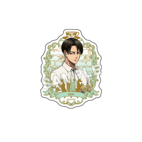 『進撃の巨人』10 Years Journey/描き下ろしダイカットステッカー リヴァイ