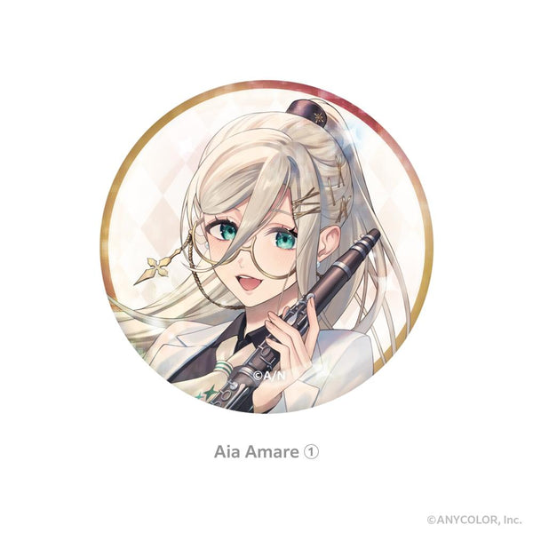 『にじさんじ』ILUNA ホログラム缶バッジ Aia Amare 1