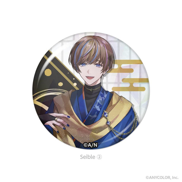 『NIJISANJI EN』BY THE BEAT ホログラム缶バッジ Seible 2