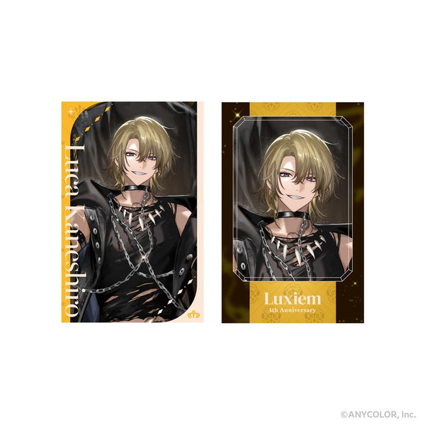 『NIJISANJI EN』周年企画 Luxiem フォト風カード2枚セット ルカ・カネシロ