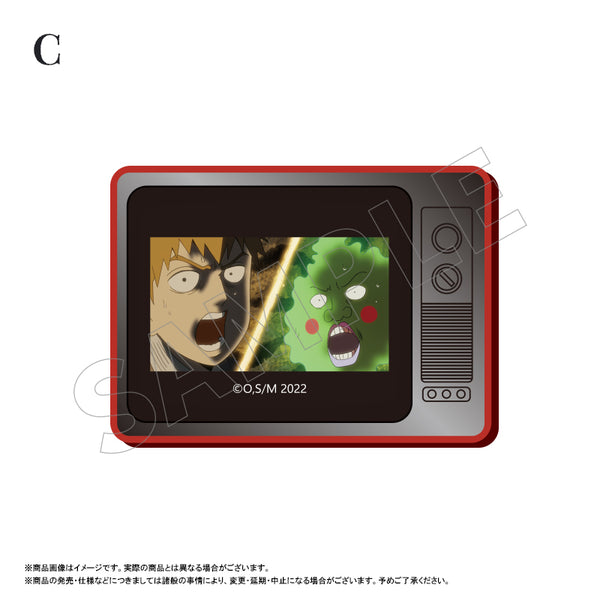 『モブサイコ100 Ⅲ』レトロなTVマグネット C