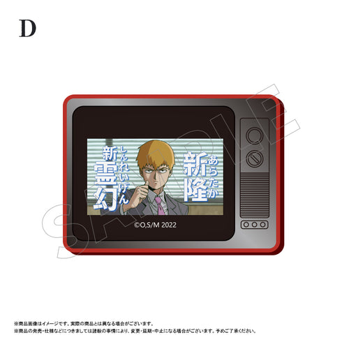 『モブサイコ100 Ⅲ』レトロなTVマグネット D