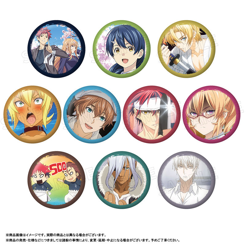 食戟のソーマ　缶バッジ 食戟のソーマ』トレーディング缶バッジ BOX – Anime Store JP（アニメ