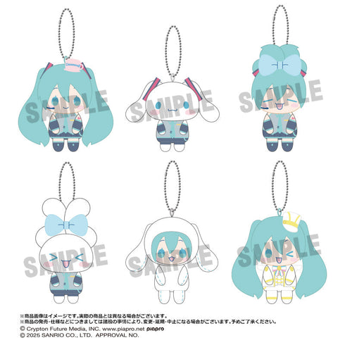 『初音ミク×シナモロール』おすわりくらぶぬいぐるみマスコット【BOX】