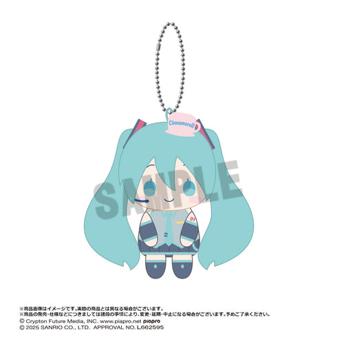 《初音未来×肉桂卷》坐姿俱乐部毛绒玩偶【盒装】【202607再版】