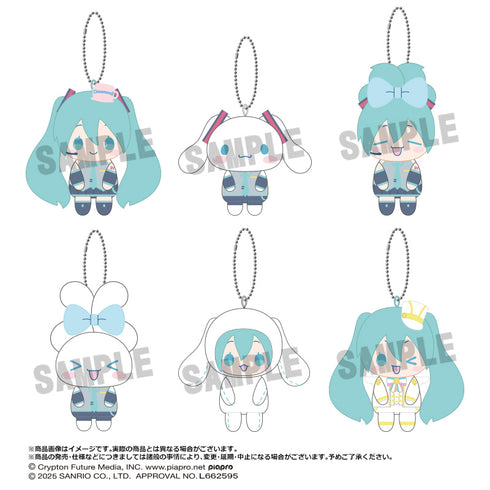 『初音ミク×シナモロール』おすわりくらぶ ぬいぐるみマスコット【BOX】【202607再販】