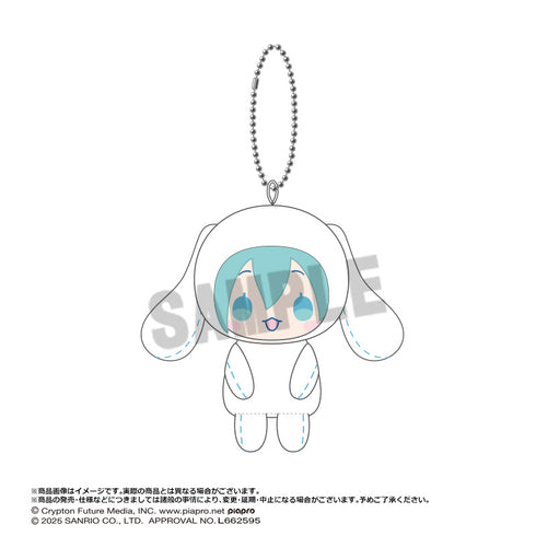 『初音ミク×シナモロール』おすわりくらぶ ぬいぐるみマスコット【BOX】【202607再販】