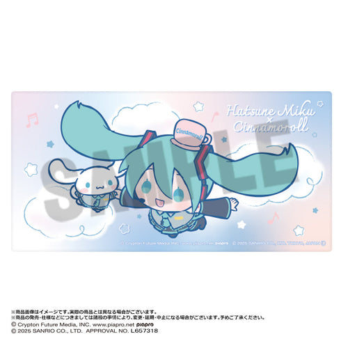 『初音ミク×シナモロール』デスクマット