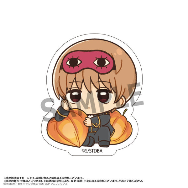 『銀魂』ダイカットステッカー Birth Flowers D 沖田総悟