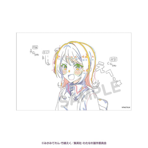 『わたしが恋人になれるわけないじゃん、ムリムリ!(※ムリじゃなかった!?)』A6ミニアクリルボード アニメ原画B