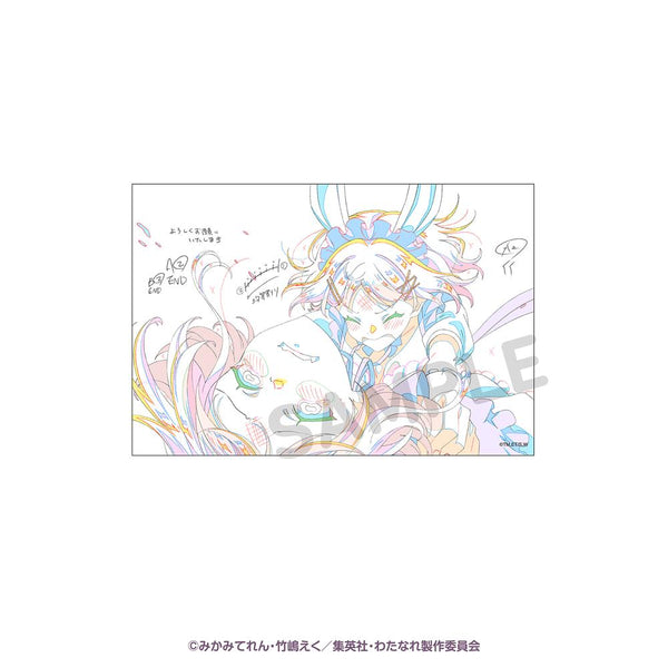 『わたしが恋人になれるわけないじゃん、ムリムリ!(※ムリじゃなかった!?)』A6ミニアクリルボード アニメ原画G ※れな子・香穂