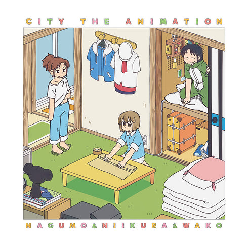 『CITY THE ANIMATION』Tシャツ 南雲美鳥&にーくら&泉わこ