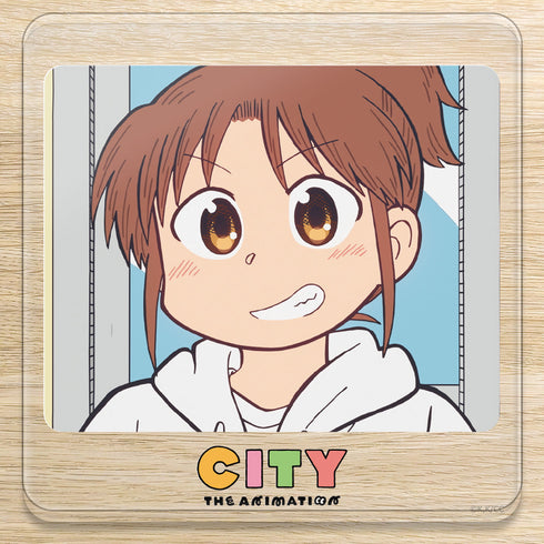 『CITY THE ANIMATION』アクリルコースター(スタンド付) 南雲美鳥