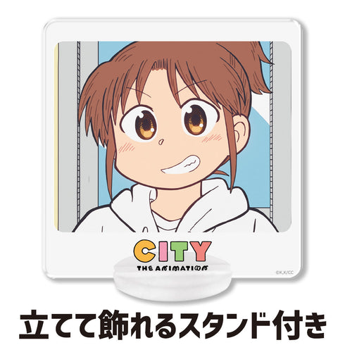 『CITY THE ANIMATION』アクリルコースター(スタンド付) 南雲美鳥