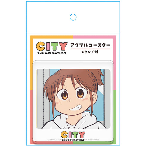 『CITY THE ANIMATION』アクリルコースター(スタンド付) 南雲美鳥