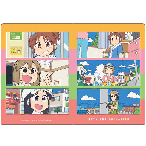 『CITY THE ANIMATION』クリアファイル 南雲美鳥&にーくら&泉わこ