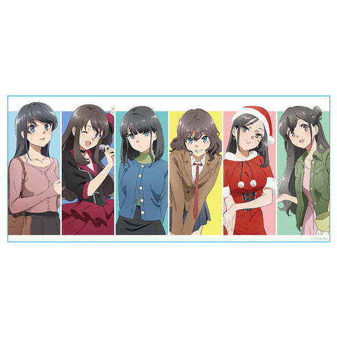 『青春ブタ野郎はサンタクロースの夢を見ない』 マグカップ 麻衣&卯月&郁実&紗良&美織&ミニスカサンタ