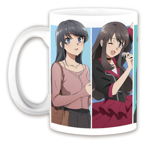 『青春ブタ野郎はサンタクロースの夢を見ない』 マグカップ 麻衣&卯月&郁実&紗良&美織&ミニスカサンタ