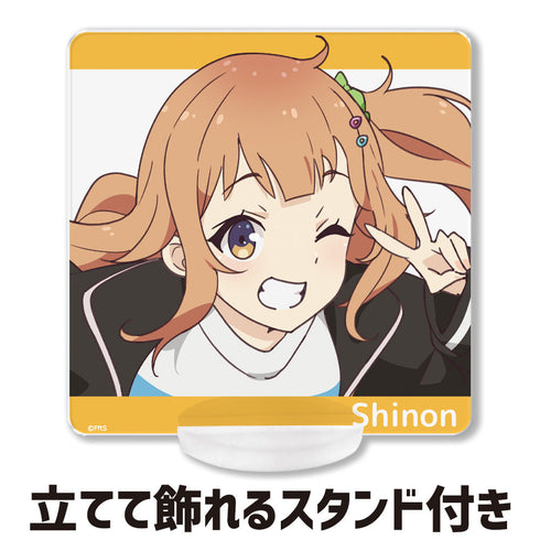 『日々は過ぎれど飯うまし』アクリルコースター(スタンド付) 小川しのん