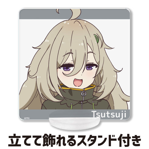 『日々は過ぎれど飯うまし』アクリルコースター(スタンド付) 比嘉つつじ