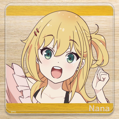 『日々は過ぎれど飯うまし』アクリルコースター(スタンド付) 星なな