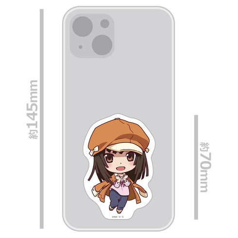 『<物語>シリーズ』ダイカットステッカー 千石撫子