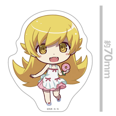 『<物語>シリーズ』ダイカットステッカー 忍野忍