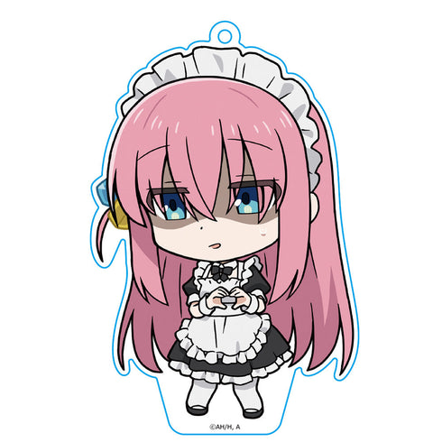 『ぼっち・ざ・ろっく!』ぷにこれ!キーホルダー(スタンド付) 後藤ひとり メイド服ver.