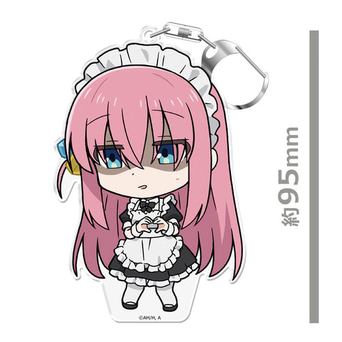 『ぼっち・ざ・ろっく!』ぷにこれ!キーホルダー(スタンド付) 後藤ひとり メイド服ver.