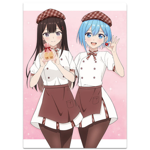 『男女の友情は成立する?(いや、しないっ!!)』クリアファイル 日葵&凛音