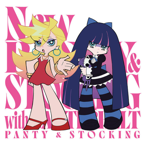 『New PANTY & STOCKING with GARTERBELT』リブ付ロングスリーブTシャツ パンティ&ストッキング