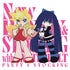 『New PANTY & STOCKING with GARTERBELT』リブ付ロングスリーブTシャツ パンティ&ストッキング