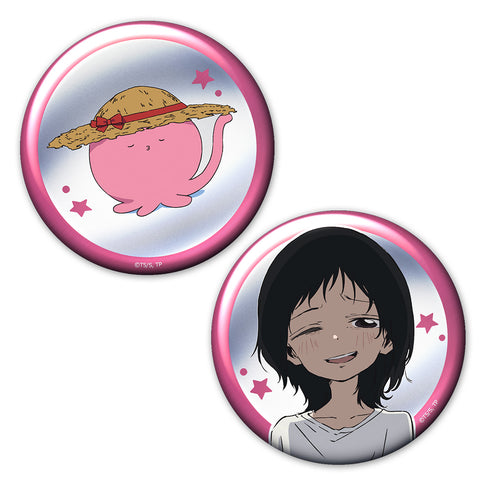 『タコピーの原罪』メタリック缶バッジ2個セット タコピー&しずか【202609再販】