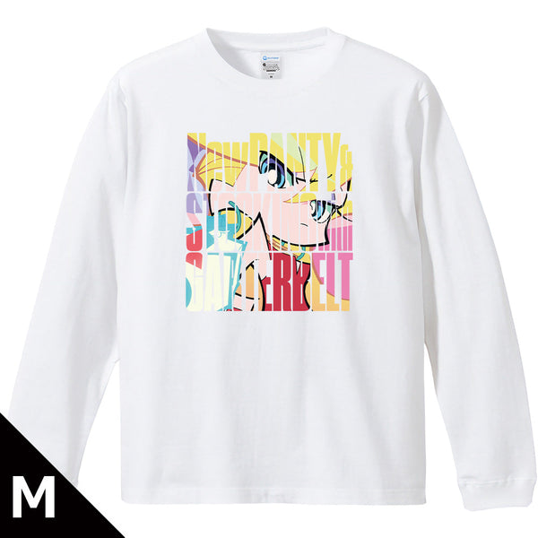 『New PANTY & STOCKING with GARTERBELT』リブ付ロングスリーブTシャツ パンティ