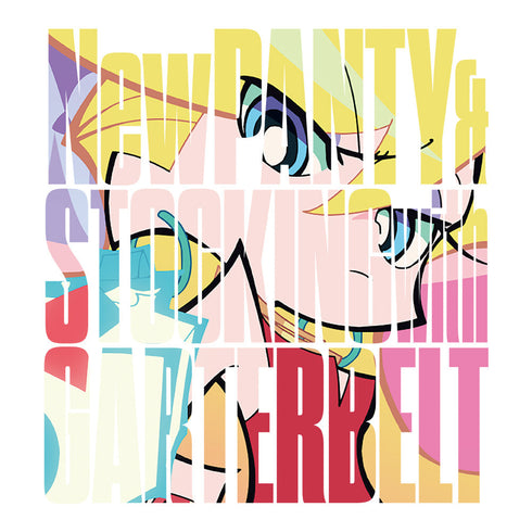 『New PANTY & STOCKING with GARTERBELT』リブ付ロングスリーブTシャツ パンティ